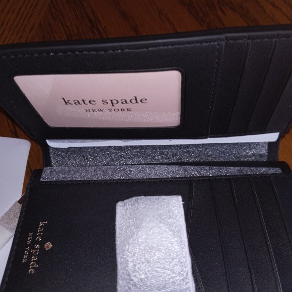 *Price Drop* New Kate Spade staci saffiano leather medium L zip wallet - Picture 4 of 7